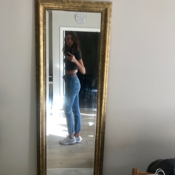 TOPSHOP Ribbed Crop Top - Picture 3 of 4